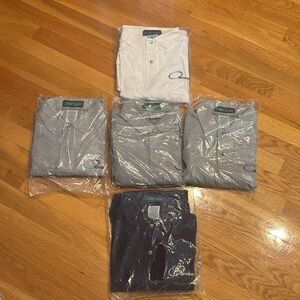 5 OUTER BANKS Men's Shirts in Gray and Navy